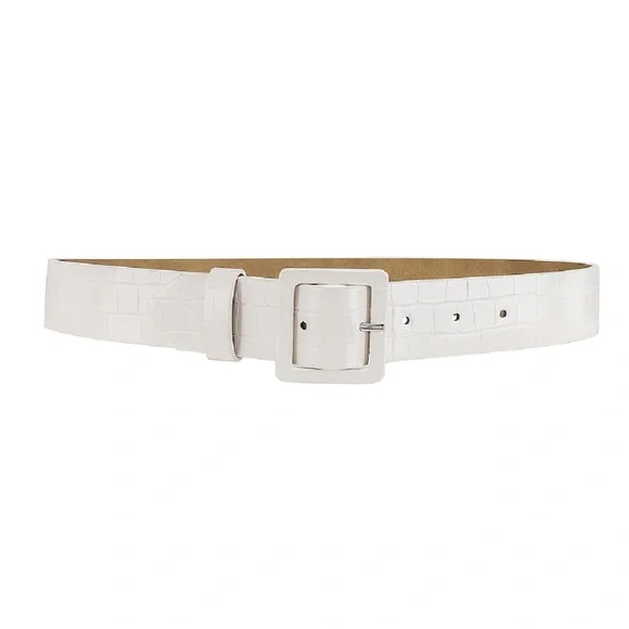 Lovers + Friends | Accessories | White Lovers Friends Belt  display picture 1